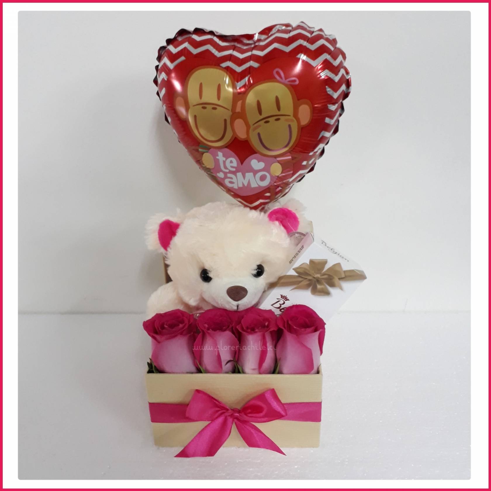 ositos de peluche con rosas